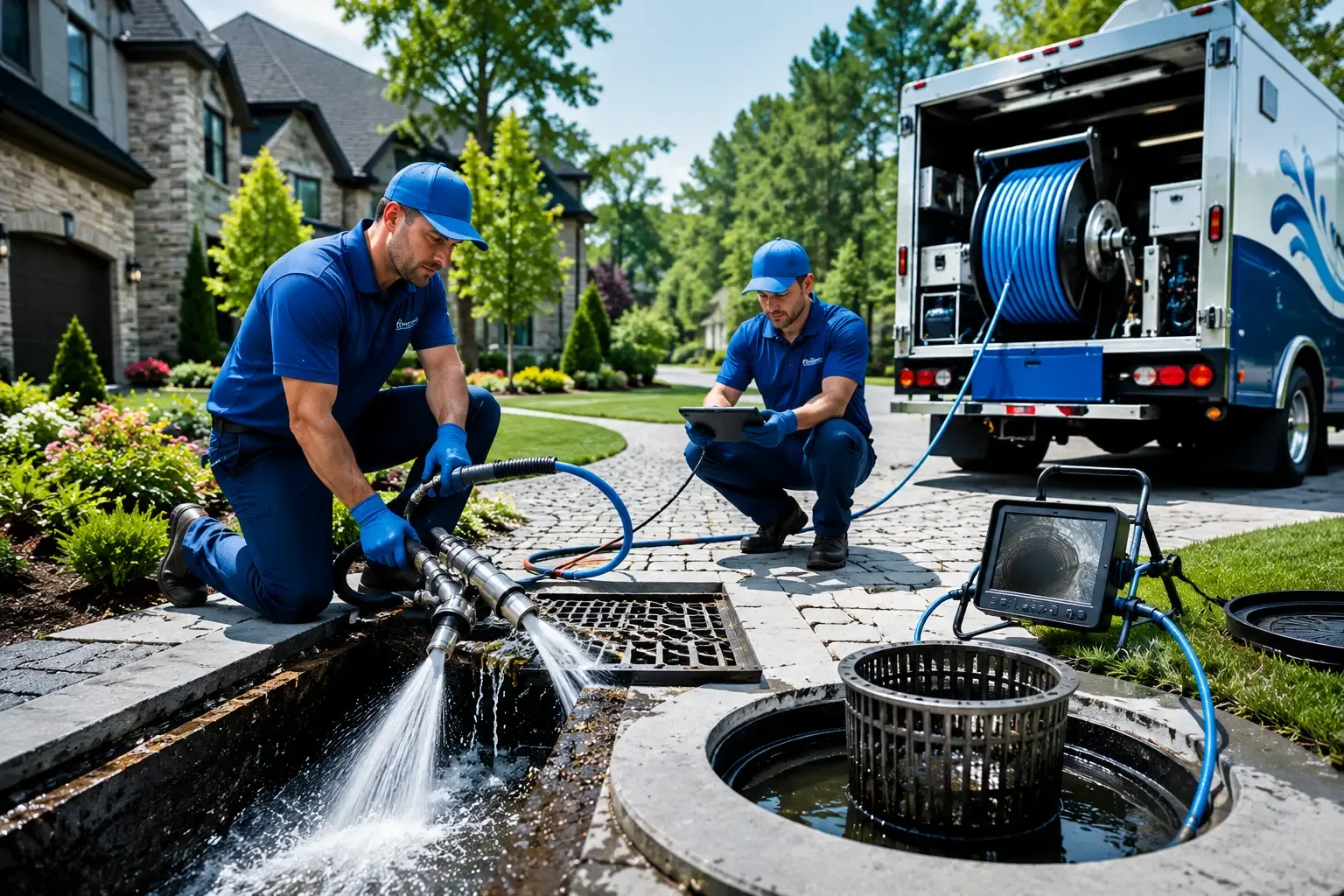 Local outdoor drain cleaning professionals in Hillsboro, GA